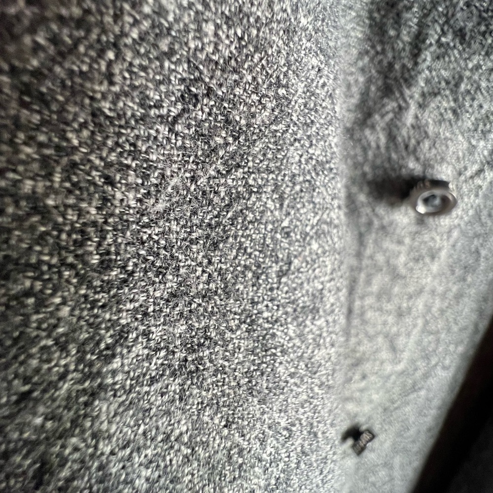 Superdry Grey Mens Flannel, size M fits S - Picture 4 of 4